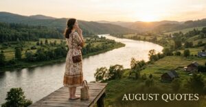 August quotes