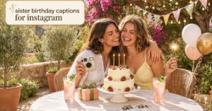 Sister Birthday Captions For Instagram