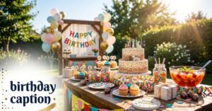 birthday caption